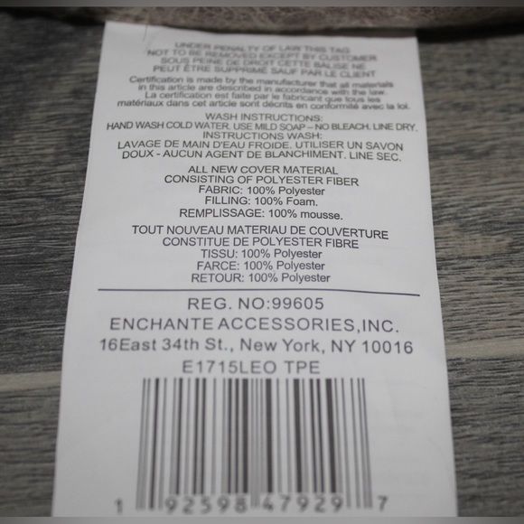 Precious Tails Leopard Crown Small Dog Bed - Picture 8 of 11